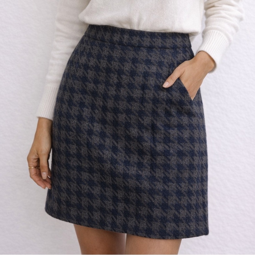 Tommy Hilfiger Houndstooth Skirt – Size 10